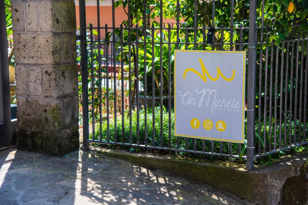On' Michele Guest House Sorrento Exterior foto